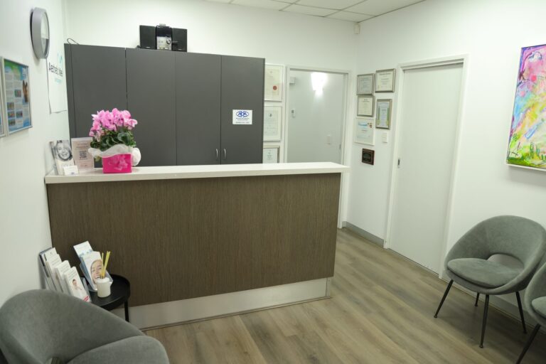 Reception desk